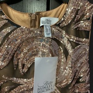 Badgley Mischka dress. Size 4 tags still on.